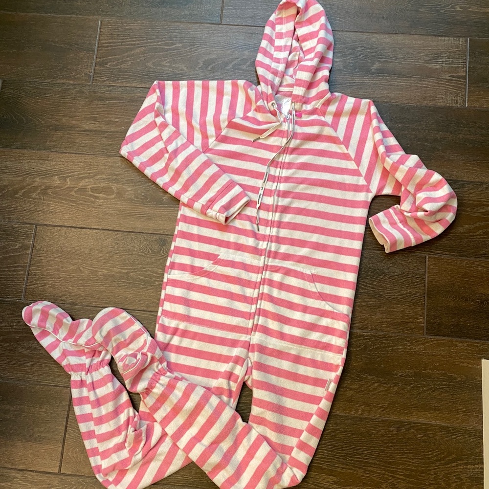 Jumpin Jammerz Footie Hooded Pajamas - S